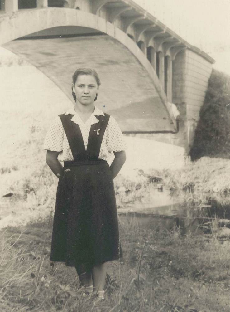 Папулина Валентина Александровна
17 лет. 1954 год