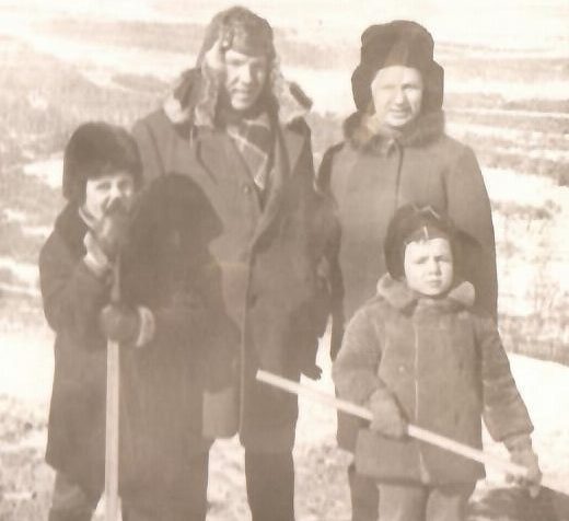1972 г. в окрестностях города Налайх (МНР)